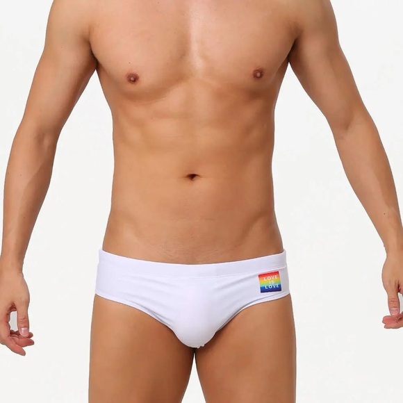 34-36” PRIDE SWIM BRIEF - Picture 4 of 8